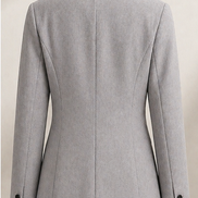 Elegant High-Collar Women’s Blazer – Lightweight Chic Spring/Summer Jacket