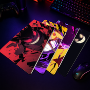 Gengar XL Gaming Mousepad – Extended Desk Mat with LockEdge Stitching & Anti-Slip Base