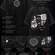 Hellsing Alucard Anime T-Shirt – Vintage Manga Graphic Streetwear Tee