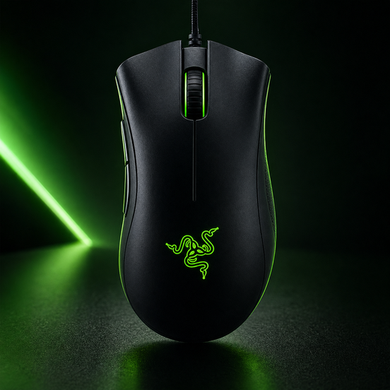 Razer DeathAdder Essential Wired Gaming Mouse – 6400 DPI Precision & Ergonomic Performance
