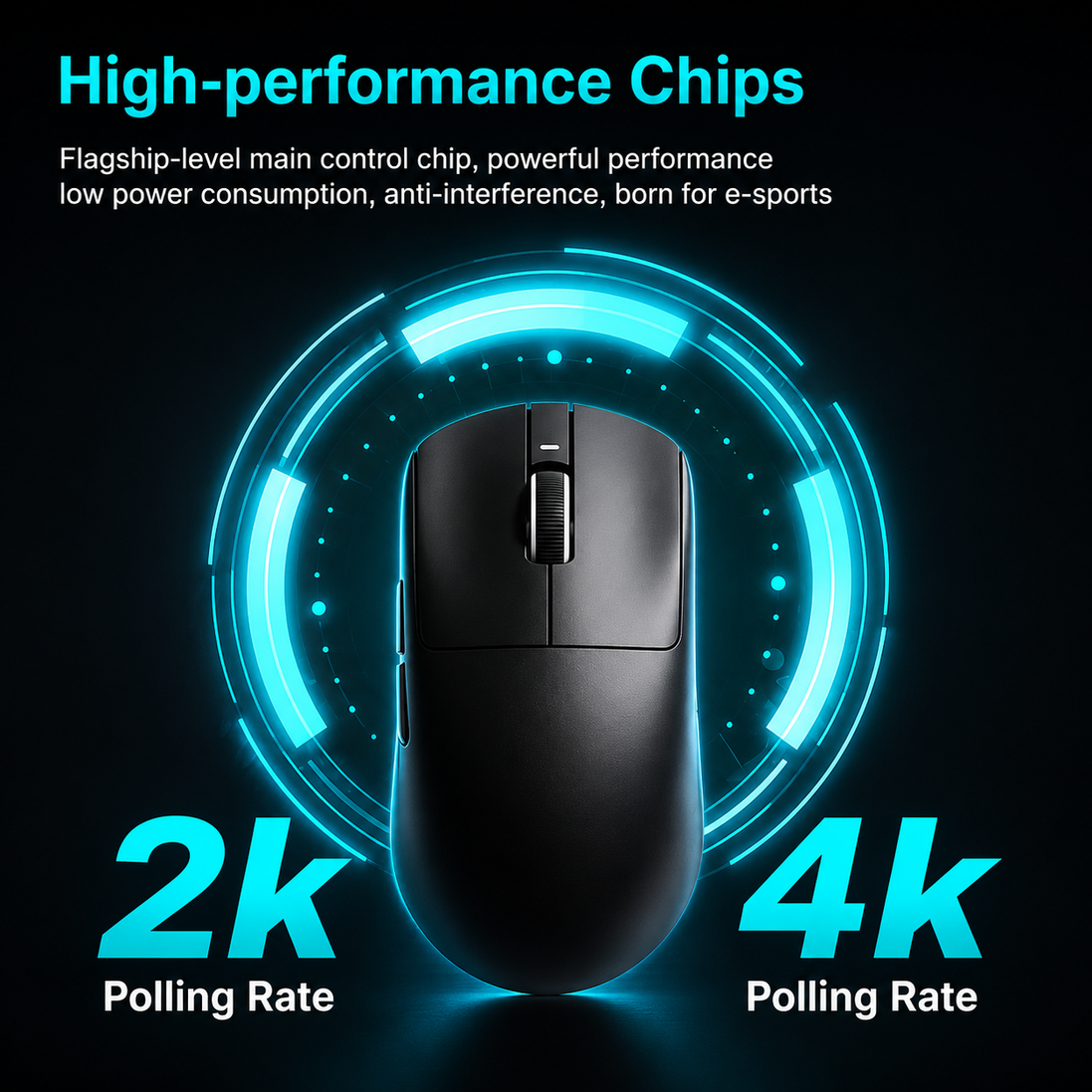 ATK VXE Dragonfly R1 Pro MAX – Ultra-Light Wireless Gaming Mouse with PAW3395 Sensor, 26K DPI