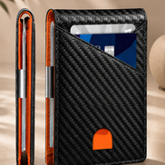 Slim RFID Wallet – Men’s Bifold Card Holder with 12 Card Slots